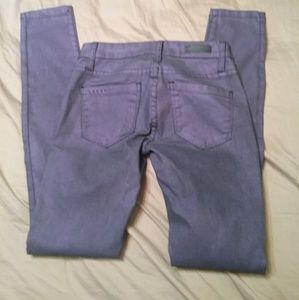 adorable NWOT dark purple skinny jeans